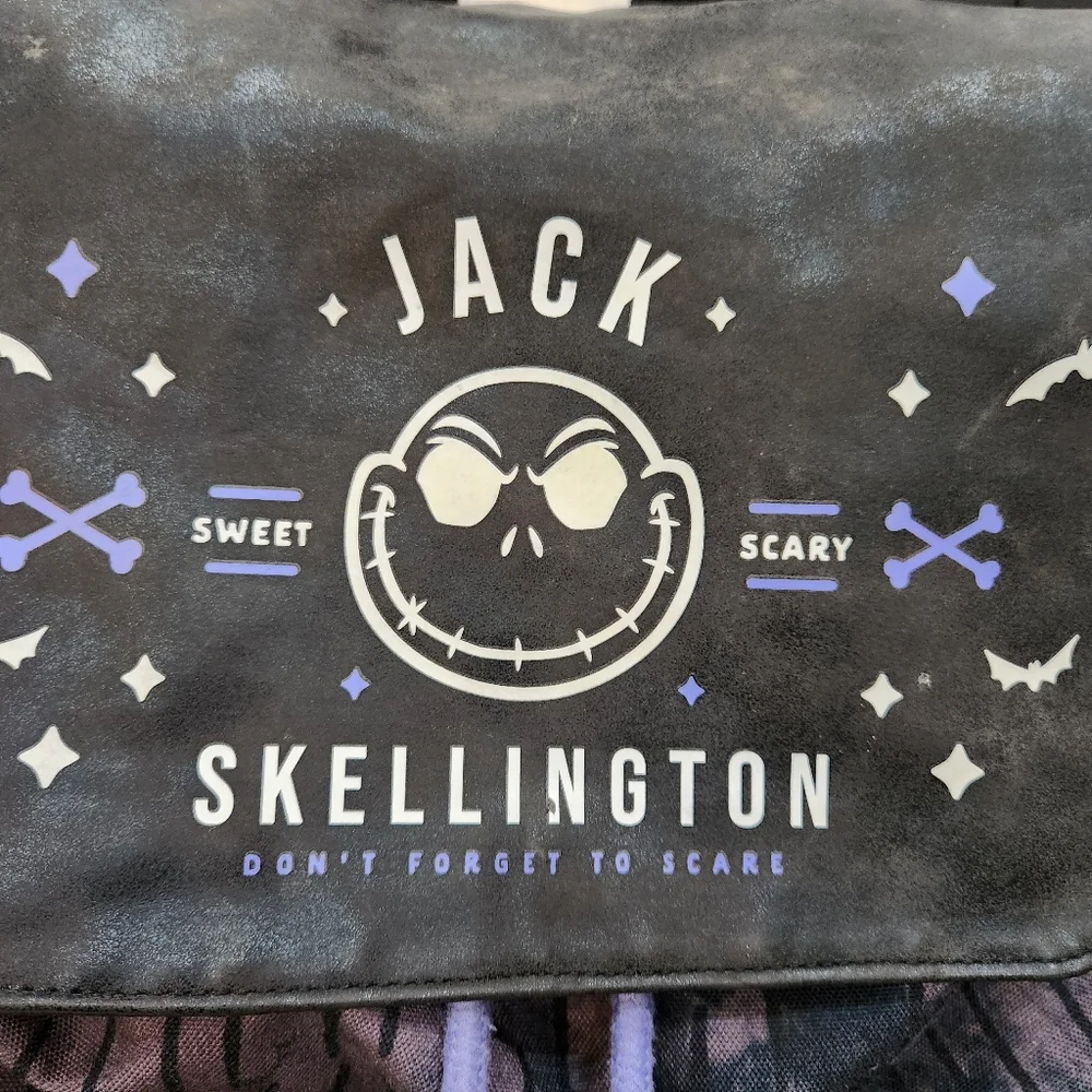 The Nightmare Before Christmas Sweet Scary Glow-In-The-Dark Slouch Backpack